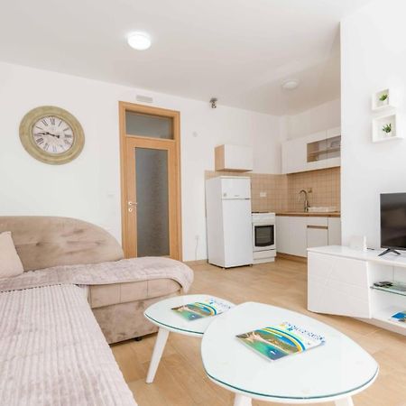 1Bd Modern Apt In Dobra Voda With Roof Access "Moka" Bar Extérieur photo