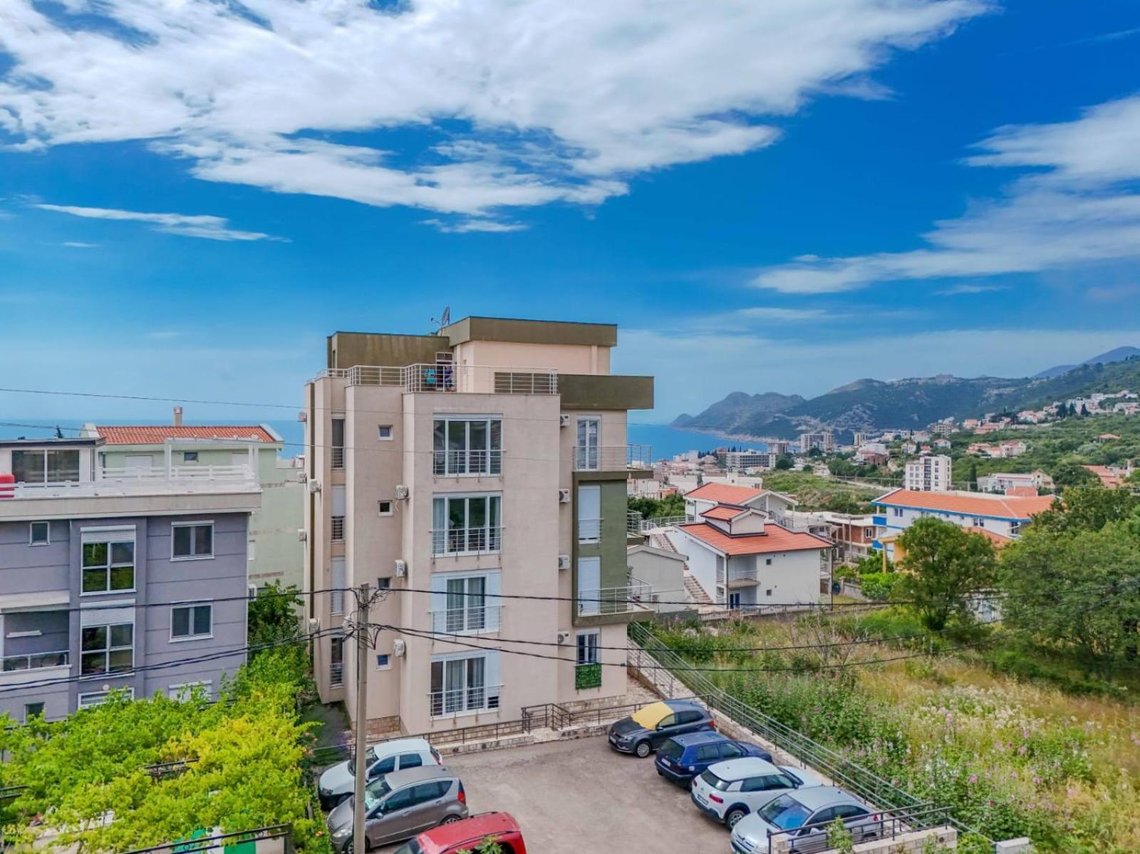 1Bd Modern Apt In Dobra Voda With Roof Access "Moka" Bar Extérieur photo