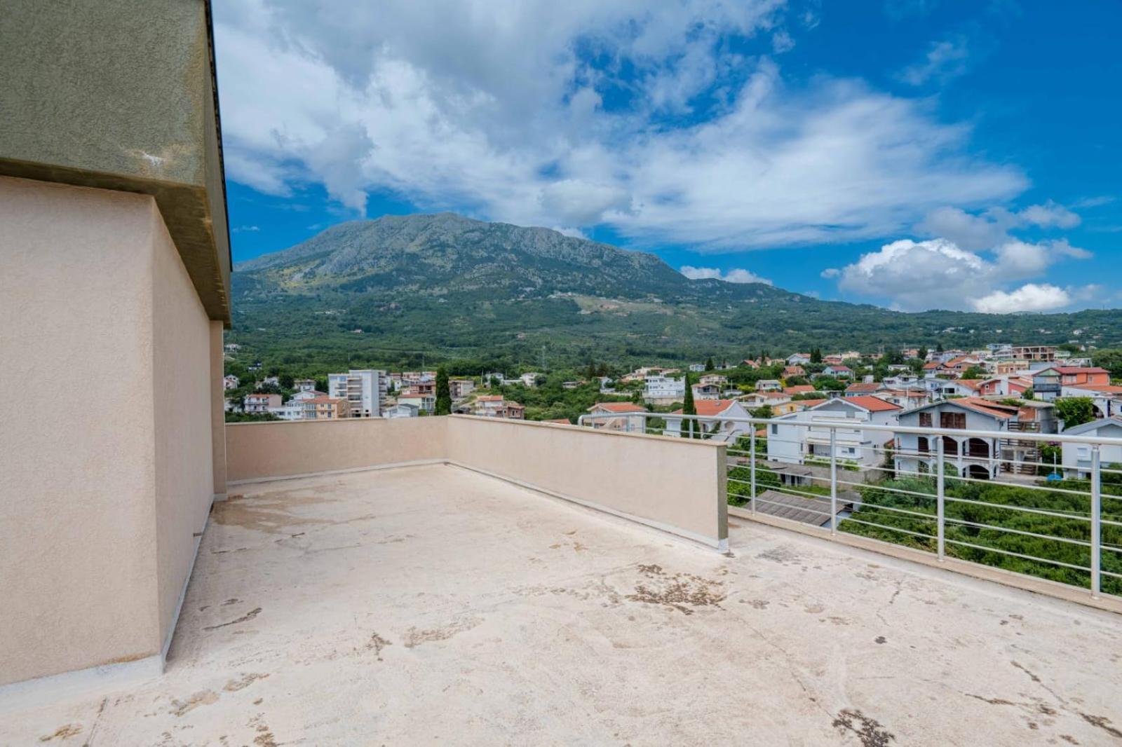 1Bd Modern Apt In Dobra Voda With Roof Access "Moka" Bar Extérieur photo