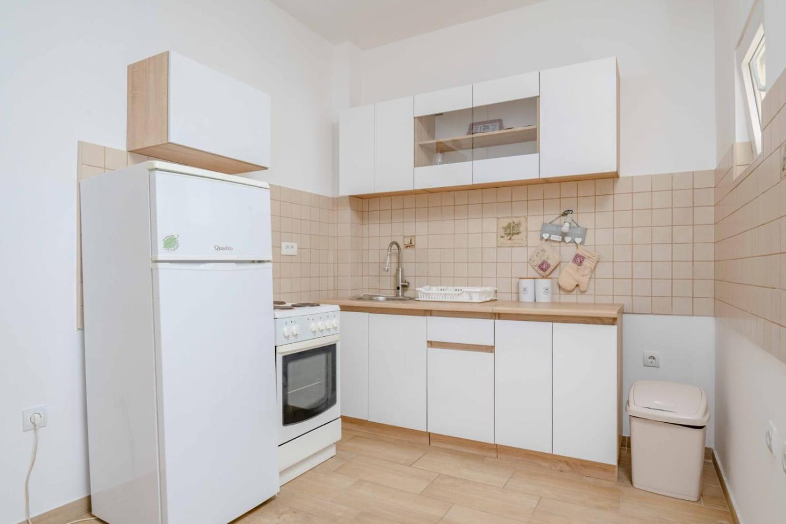1Bd Modern Apt In Dobra Voda With Roof Access "Moka" Bar Extérieur photo